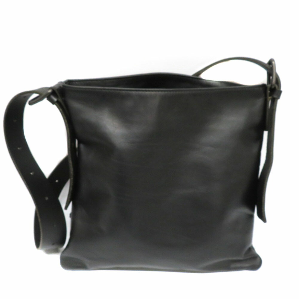 Bottega Veneta Leather Shoulder Bag Black
